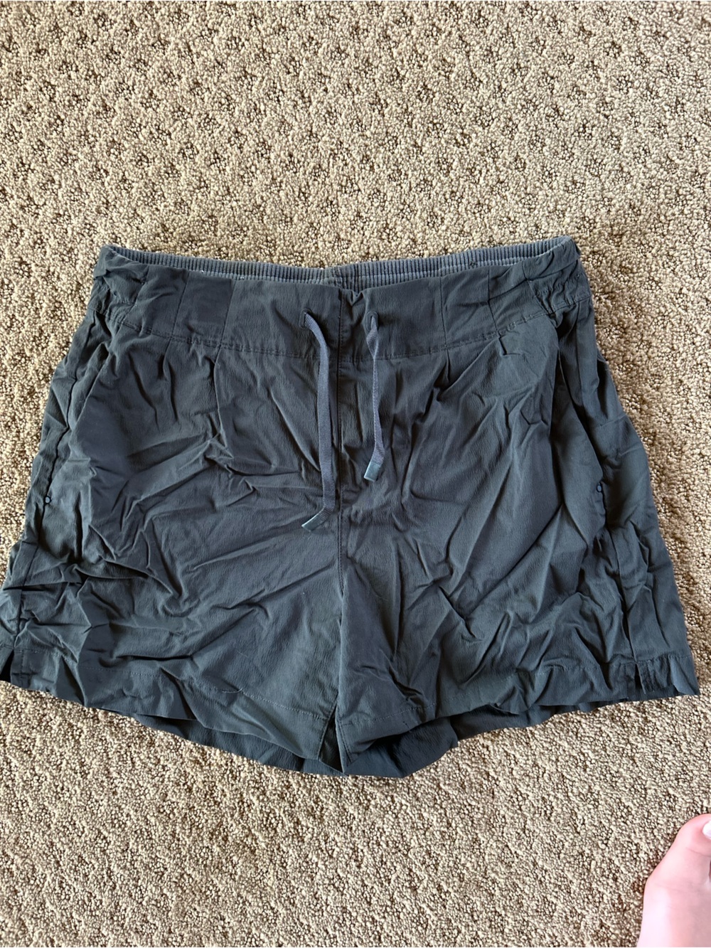 Cooperative Women's Olive Green Athletic Drawstring Shorts